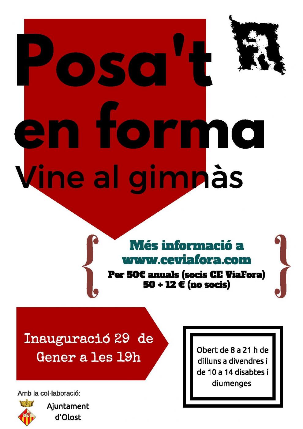Obertura del Gimnàs del Centre Cívic